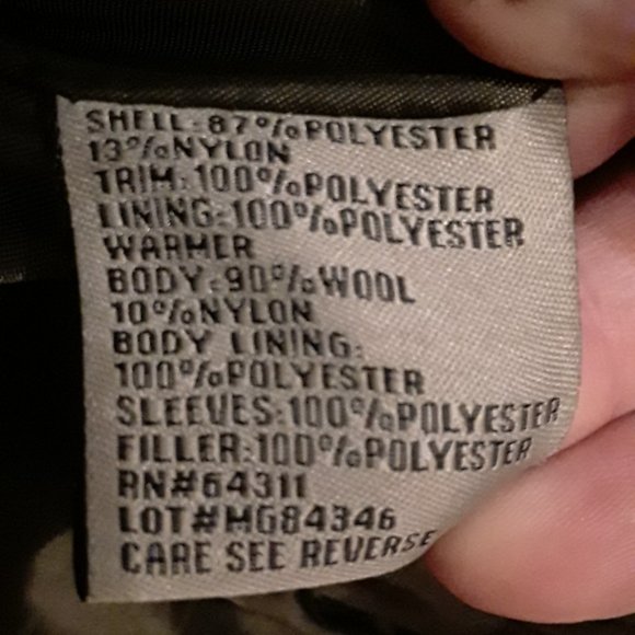 Rain Forest Coat Men's Large - Picture 5 of 7